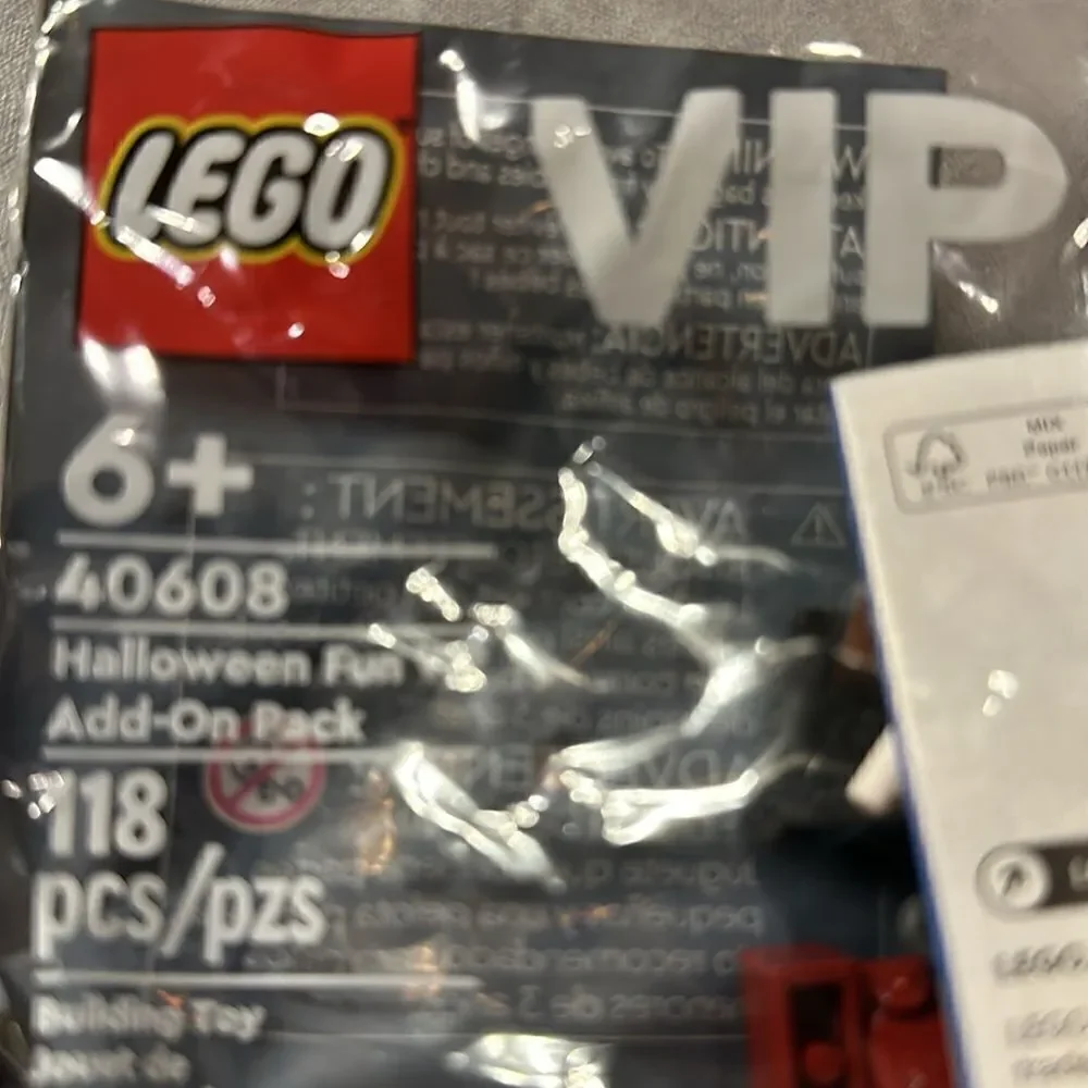 Lego Halloween Fun VIP Add On Pack 40608 NEW SEALED POLYBAG